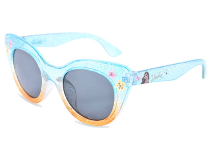 Disney Moana Girls Sunglasses For Kids with Matching Glasses Case and UV Protection for Toddlers (One Size, Green)