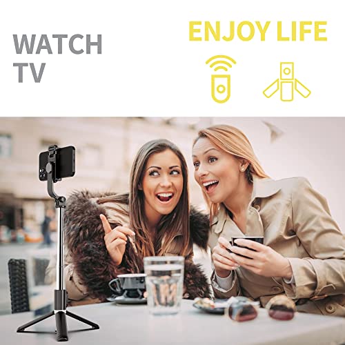 Selfie Stick Tripod, All in One Extendable & Portable Selfie Stick with Wireless Remote Compatible with iPhone 14 13 12 11 pro Xs Max Xr X 8 7, Galaxy Note10/S20/S10/OnePlus 9/9 PRO etc