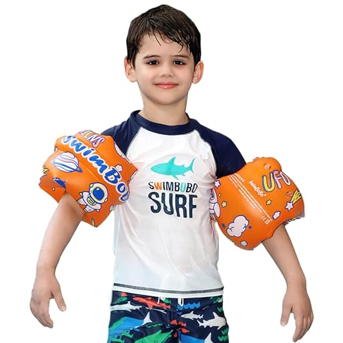 CONHENCI Arm Floaties Inflatable Swim Floating Rings,Floaties for Pool,Swim Arm Bands Floater Sleeves,for Children and Adults.